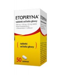 Etopiryna протизапальний, знеболюючий та жарознижуючий препарат - 50 табл