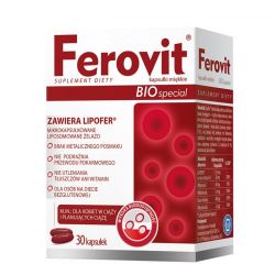 FEROVIT BIO SPECIAL анемія, залізодефіцит - 30 капс