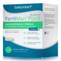Babystart FertilMan Plus для чоловіків, успішне зачаття - 120 табл