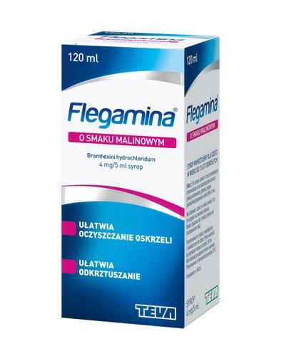Flegamina сироп 4 мг/5 мл при гострих і хронічних захворюваннях дихальних шляхів - 120 мл