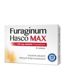 Furaginum Hasco МАХ При гострих і рецидивуючих інфекціях нижніх сечових шляхів - 30 табл