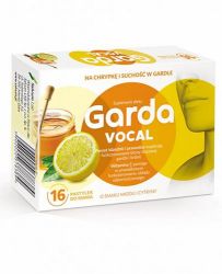Garda Vocal здоров'я горла та гортані, з медом і лимоном - 16 паст
