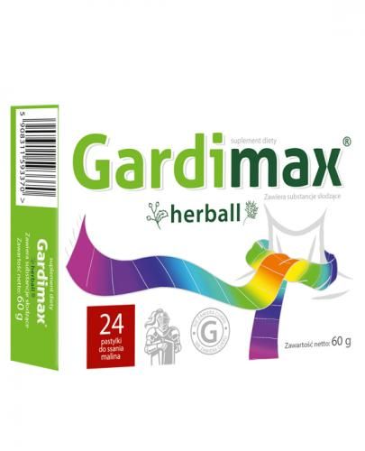 Gardimax herball здоров'я дихальних шляхів - 24 паст