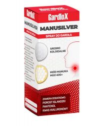 Gardlox Manusilver спрей для горла від захворювань верхніх дихальних шляхів - 30 мл