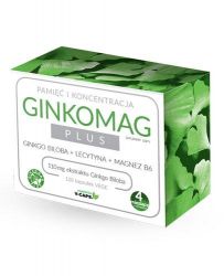 Ginkomag Plus для підтримки нормальної роботи мозку - 120 капс