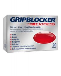 Gripblocker Express від грипу та застуди - 20 капс