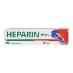 HEPARIN HASCO 250 /1 г гель при захворюваннях вен   - 35 г