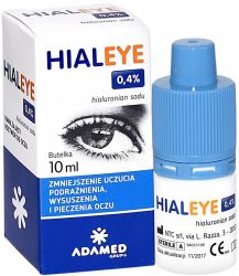 Hialeye 0,4%, захист та зволоження, очні краплі, 10 мл