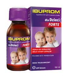 Ibuprom Forte суспензія для дітей 200 мг/5 мл - 150 мл