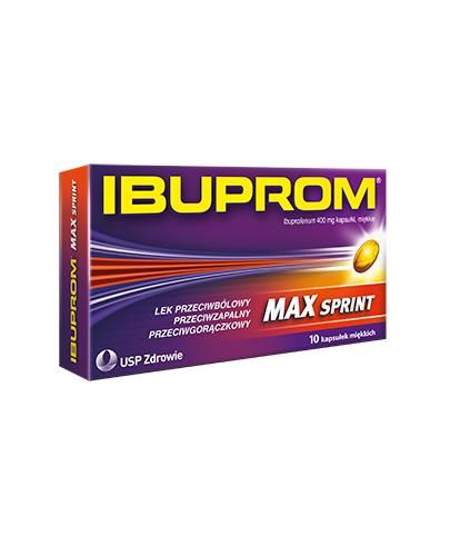 Ibuprom Max Sprint від болю різного походження - 10 капс