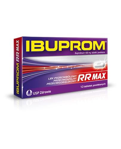 Ibuprom RR Max від гострого болю - 12 табл