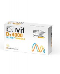 Ibuvit D3 4000 + K2 MK-7 Omega 3 для кісток - 30 капс