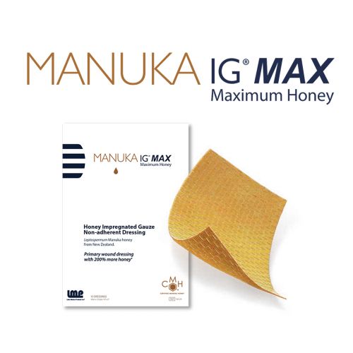 Manuka Ig Max стерильна пов’язка для загоєння ран та опіків 10 см х 12,5 см - 1 шт