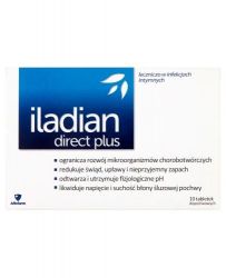 Iladian Direct Plus вагінальні таблетки при інфекціях сечостатевої системи - 10 табл