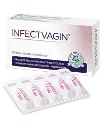 Infectvagin при запальних захворюваннях піхви - 10 кульок вагінальних