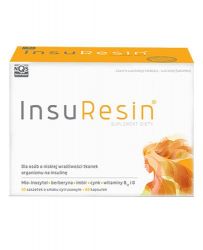 Інсуресин (Insuresin) – підтримка нормального рівня глюкози в крові, 30 упаковок + 60 капсул.