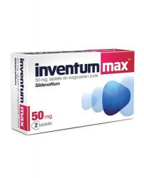 Inventum max 50 мг лікування еректильної дисфункції - 2 табл