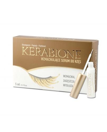 КЕРАБІОНЕ (KERABIONE Serum) зміцнююча сироватка для вій і брів - 5 мл