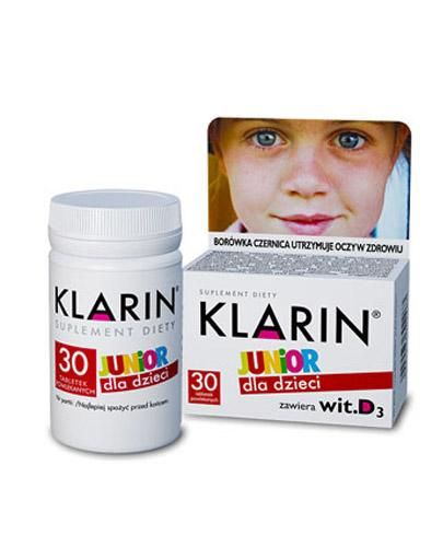 Klarin Junior для гарного зору у дітей - 30 табл