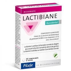 LACTIBIANE Buccodental для профілактики та лікування порожнини рота, 30 пастилок