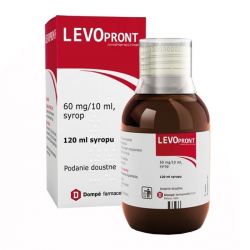 Levopront 60 мг/10 мл сироп від сухого кашлю - 120 мл