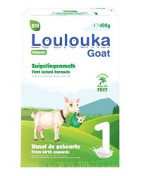 Loulouka 1 органічне козяче молоко - 400 г