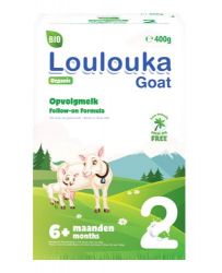 Loulouka Goat Bio 2 органічне козяче молоко для дітей після 6 місяців - 400 г