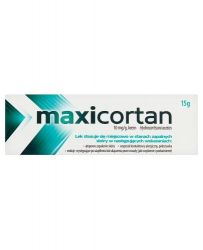 MAXICORTAN 10 мг/г крем при запальних захворюваннях шкіри - 15 г
