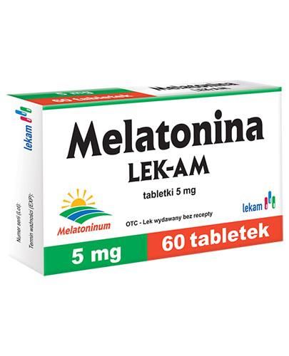 Melatonina 5мг, для лікування розладів сну, 60 таблеток