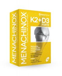 Menachinox K2 + D3 4000 МО для здорових кісток - 30 капс