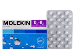 molekin D3 + K2 здоров'я кісток - 30 табл