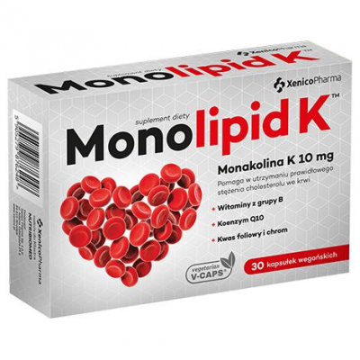 Monolipid K, Моноліпід К, 30 капсул