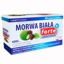 MORWA BIAŁA Forte нормалізація цукру в крові - 60 табл