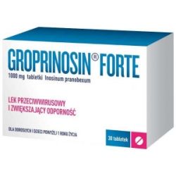 Groprinosin Forte 1000 мг противірусний засіб - 30 табл
