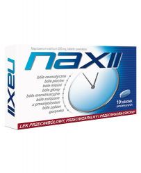Naxii протизапальна та знеболювальна дія - 10 табл