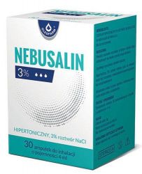 NEBUSALIN 3% гіпертонічний розчин NaCl 30х4 мл