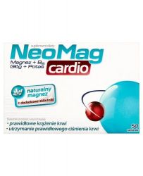 neomag CARDIO посилює роботу серцевого м'яза - 50 табл