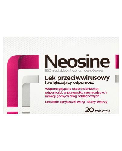 NEOSINE 500 мг противірусний препарат - 20 табл