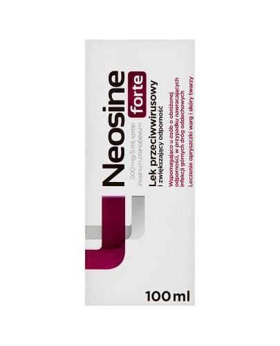 Neosine forte 500мг/5мл противірусний сироп 100 мл