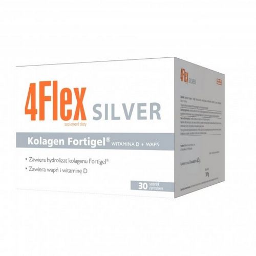 4 Flex Silver Collagen для хорошого стану опорно-рухового апарату - 30 пак