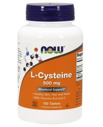 L-Cysteine ​​​​500 мг здорова печінка - 100 табл