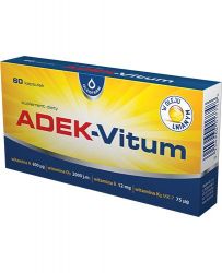 Adek - Vitum комплексне лікування - 60 капс