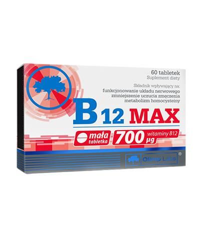 B12 MAX зниження втоми і здоров'я нервової системи - 60 капс