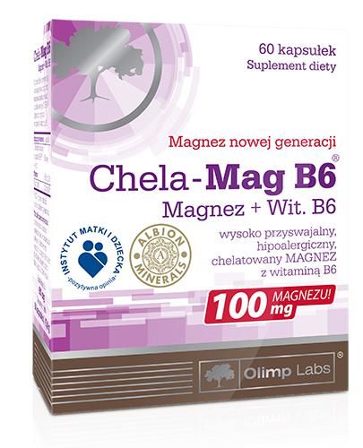 Olimp Chela Mag B6 Магній + вітамін B6 60 капсул