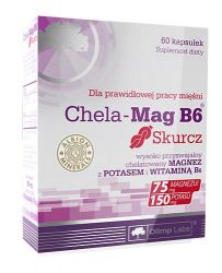 Chela Mag B6 Skurcz від судом - 60 капс