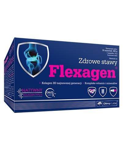 FLEXAGEN колаген розчинний - правильні функції опорно-рухового апарату - 30 пакетиків