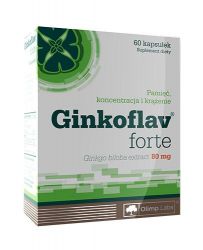 GINKOFLAV FORTE покращує пам’ять і концентрацію - 60 капс