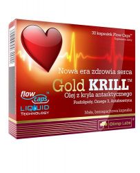 Gold Krill правильне функціонування серця та кровоносної системи - 30 капс