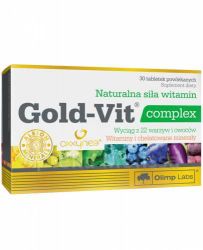 Gold-Vit COMPLEX, для фізичної і розумової активності - 30 табл