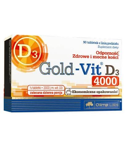 Gold-Vit D3 4000 - 90 табл